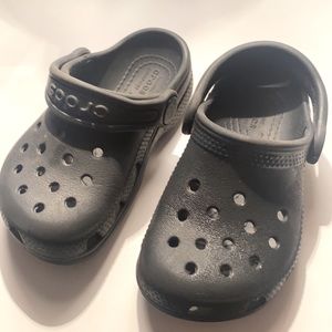 Toddler Boys Crocs-Grey